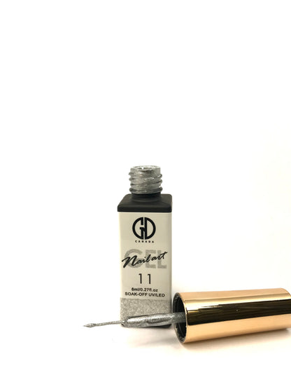 Nail Art Gel Liner | GND Canada 11 | 0.27 Oz - CM Nails & Beauty Supply