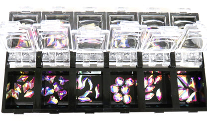 Nail Art Rhinestones Diamonds Crystals Beads Gems for DIY Nail Accessories Decor and Eye Makeup - CM Nails & Beauty Supply