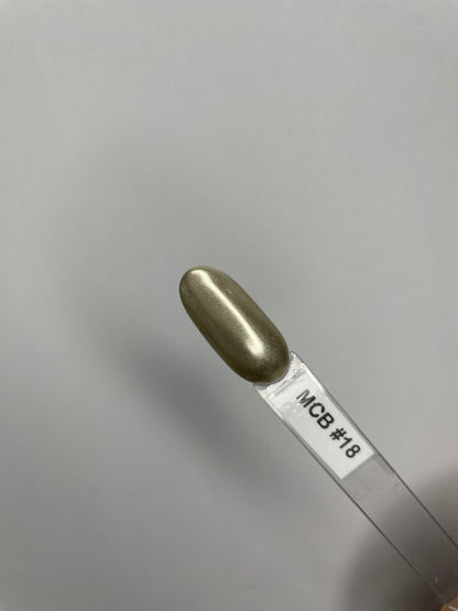 Premium Chrome Pen Powder 25 Metallic Shades with Built-in Sponge - CM Nails & Beauty Supply