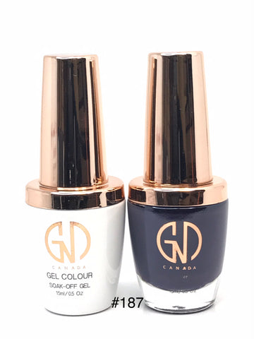 Duo Gel & Lacquer #187 | GND Canada®