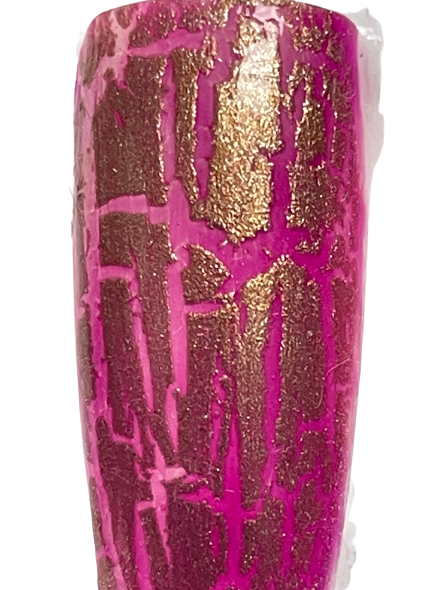 China Glaze Crackle | 1046 Haute Metal | Nail Lacquer