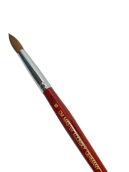 Acrylic Brush CM Master Kolinsky #18 - CM Nails & Beauty Supply
