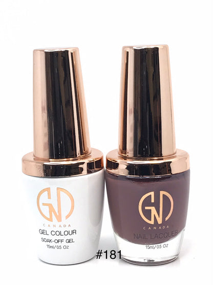 Duo Gel & Lacquer #181 | GND Canada® - CM Nails & Beauty Supply