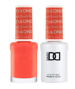 DND - Peach #716 -  Gel & Lacquer Duo