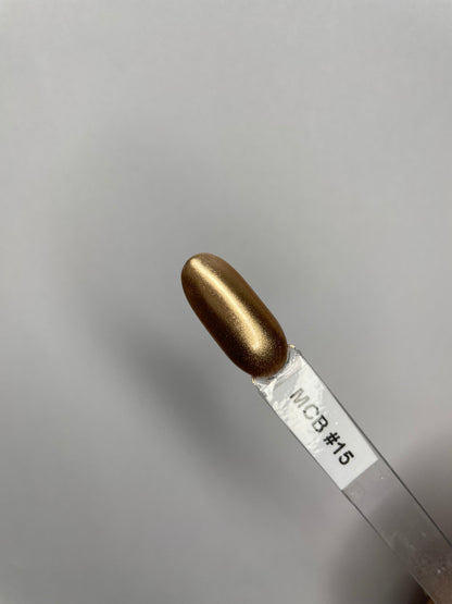 Premium Chrome Pen Powder 25 Metallic Shades with Built-in Sponge - CM Nails & Beauty Supply