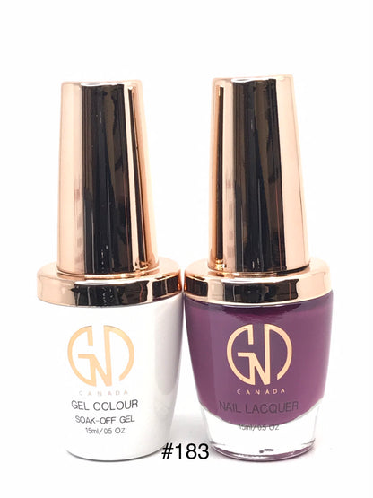 Duo Gel & Lacquer #183 | GND Canada® - CM Nails & Beauty Supply