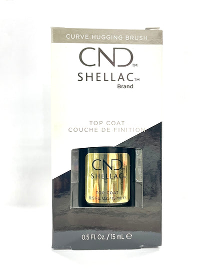 CND Shellac – Top Coat 0.5 oz / 15 mL - CM Nails & Beauty Supply