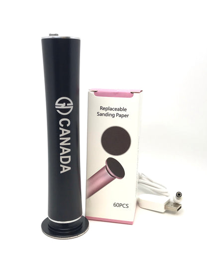 Electric Foot Callus Remover – Rechargeable Pedicure Tool for Smooth Heels | GND Canada - CM Nails & Beauty Supply