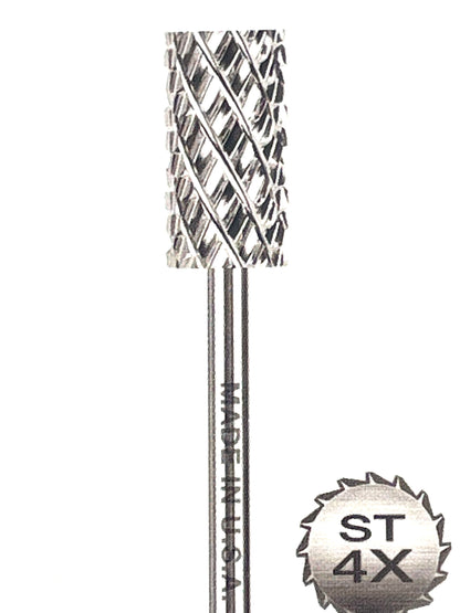 Startool Carbide| Bit | Large / Small / 3 In 1 / Loxo Mandrel Head 3/32" | - Gold & Silver - CM Nails & Beauty Supply