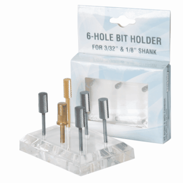 Acrylic Bit Holder | 6 Hole|