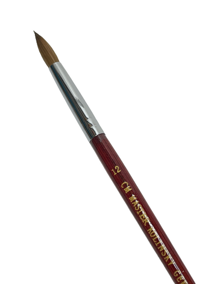Acrylic Brush CM Master Kolinsky #12 - CM Nails & Beauty Supply