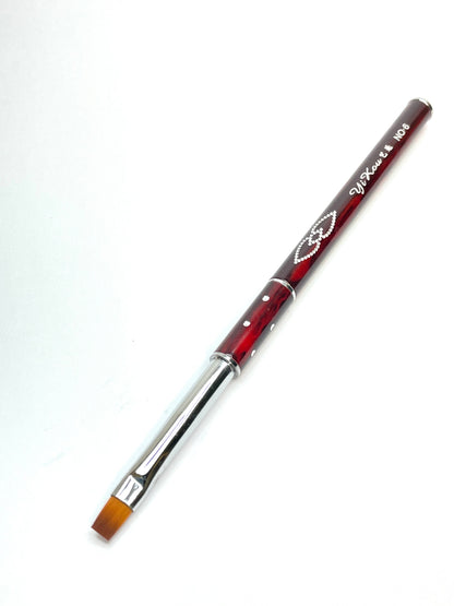 Gel Brush #6 (100% Pure Kolinsky Professional gel brush) - CM Nails & Beauty Supply