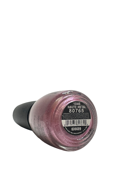 China Glaze Crackle | 1046 Haute Metal | Nail Lacquer - CM Nails & Beauty Supply
