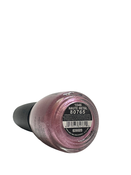 China Glaze Crackle | 1046 Haute Metal | Nail Lacquer