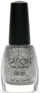 Sation Nail Lacquer # 1057 SILVER GLITTER