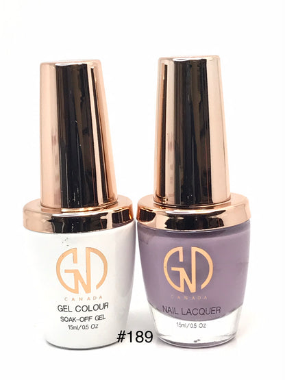 Duo Gel & Lacquer #189 | GND Canada® - CM Nails & Beauty Supply