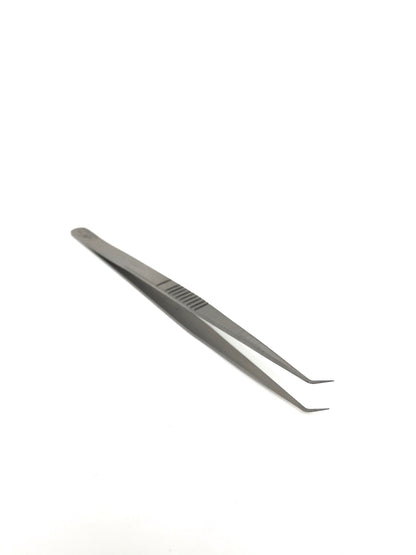 MBI 415-Eyelash Tweezer Angled Fine Point Size 5.5” - CM Nails & Beauty Supply