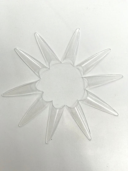 Clear Stiletto Nail Tips | Dramatically | Extra Long |Thin & Edgy - jumbo Box of 500 tips - CM Nails & Beauty Supply