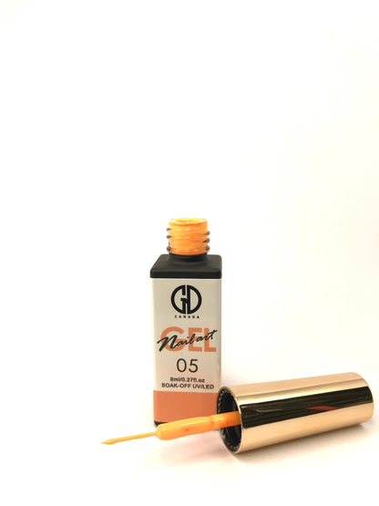 Nail Art Gel Liner | GND Canada 05 | 0.33Oz - CM Nails & Beauty Supply