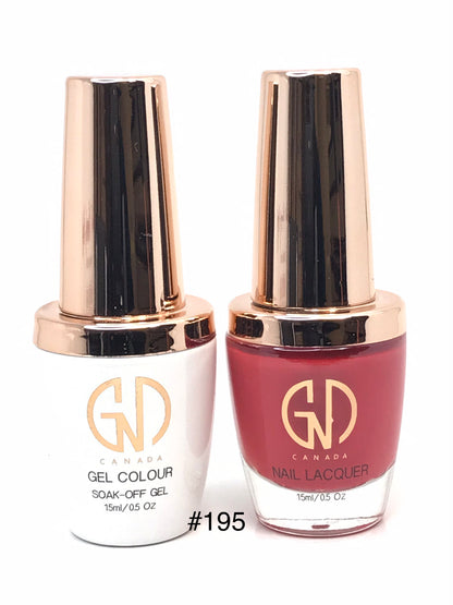 Duo Gel & Lacquer #195 | GND Canada® - CM Nails & Beauty Supply