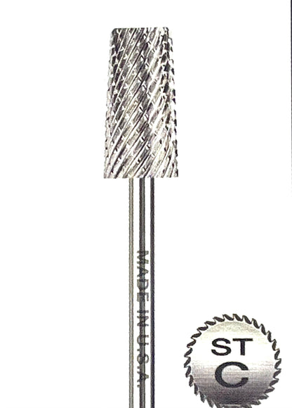 Startool Carbide| Bit | Large / Small / 3 In 1 / Loxo Mandrel Head 3/32" | - Gold & Silver - CM Nails & Beauty Supply