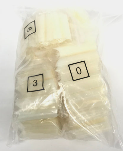 Extra Long Square | Natural | Clear | Bag 550 Tips | Extra #4,5. - CM Nails & Beauty Supply