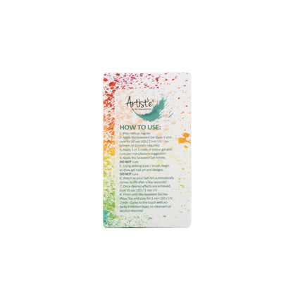 Bio Seaweed blooming gel polish for creative gel nail designs