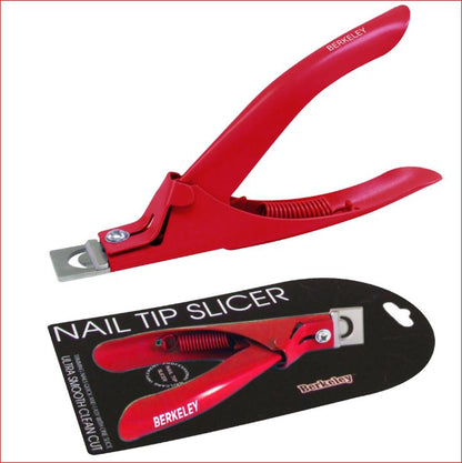 Berkeley Nail Tip Slicer / Chrome/ Pink/ Purple/ Blue/ Yellow/ Red/ Pastel Blue. - CM Nails & Beauty Supply