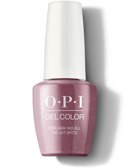 OPI GelColor - Reykjavik Has All the Hot Spots - I63 - CM Nails & Beauty Supply