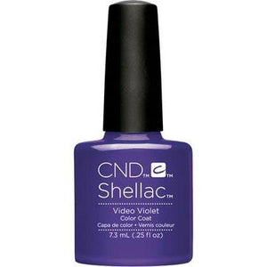 CND Shellac - Video Violet (0.25 oz) | CND - CM Nails & Beauty Supply