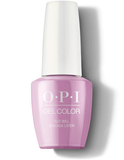 OPI GelColor - Suzi Will Quechua Later! - P31 - CM Nails & Beauty Supply