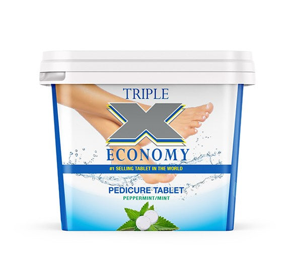 Triple X Economy pedicure soak tablets pedi spa tablet 6000 pcs