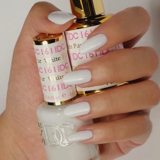 DC White Fur #161 - Gel Polish & Lacquer Duo - CM Nails & Beauty Supply